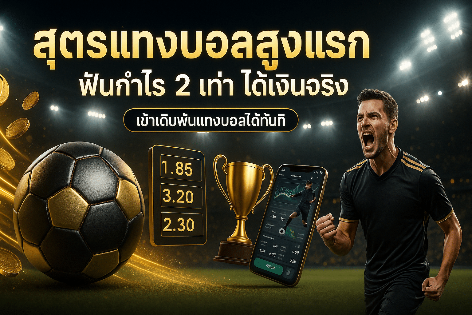 สูตรแทงบอลสูงแรก